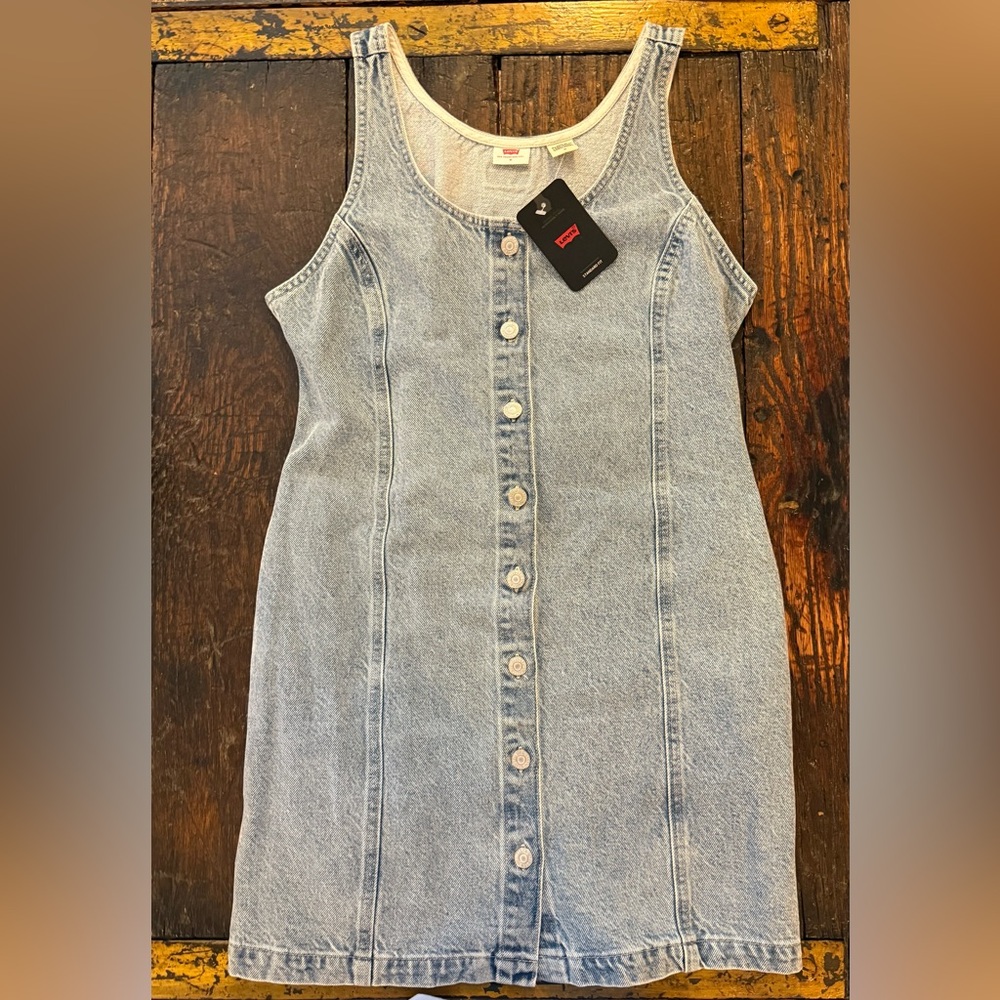 NWT Levi’s Tuli Denim Mini Dress - Medium